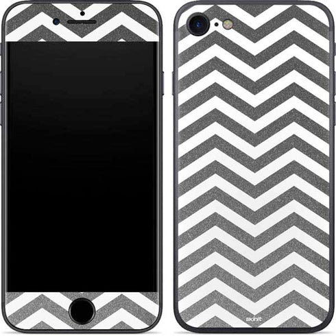 Silver Chevron iPhone SE (2nd & 3rd Gen) Skin