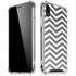 Silver Chevron iPhone XR Clear Case