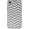 Silver Chevron iPhone XR Skin