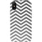 Silver Chevron iPhone XS Pro Case