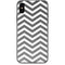 Silver Chevron iPhone XS Skin