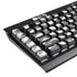 Silver Chevron K95 RGB PLATINUM Mechanical Gaming Keyboard Skin