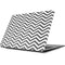 Silver Chevron Apple MacBook Skin