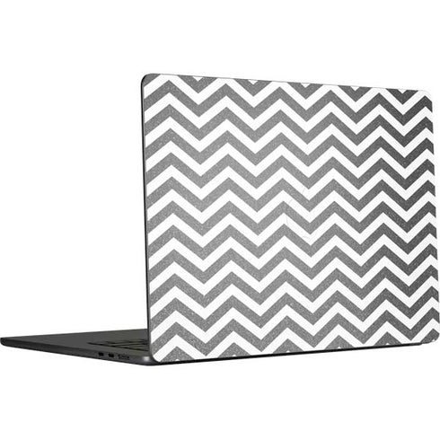 Silver Chevron MacBook Air 15 in (2023) Skin