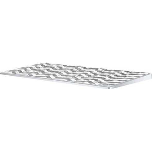 Silver Chevron Magic Keyboard Skin