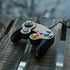 Silver Chevron Nintendo GameCube Controller Skin