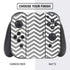 Silver Chevron Nintendo Switch Bundle Skin