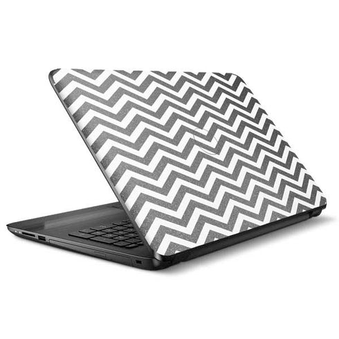 Silver Chevron HP Notebook Skin