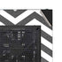 Silver Chevron NZXT H510 Compact ATX Mid-Tower Case Skin