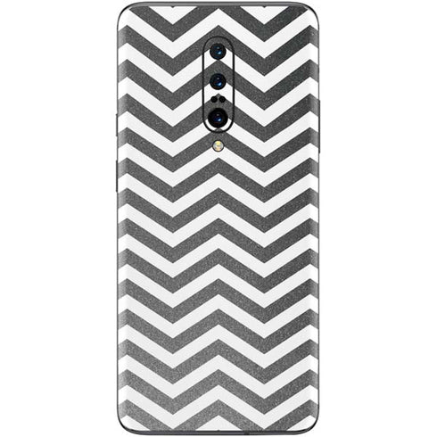 Silver Chevron OnePlus 7 Pro Skin