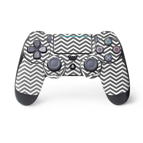 Silver Chevron PS4 Pro/Slim Controller Skin