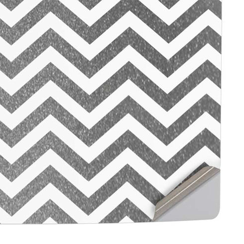 Silver Chevron PS5 Console Skin