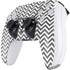 Silver Chevron PS5 Controller Skin