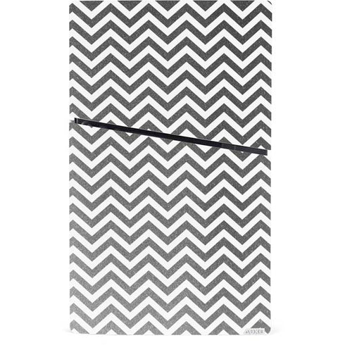 Silver Chevron PS5 Slim Digital Edition Bundle Skin