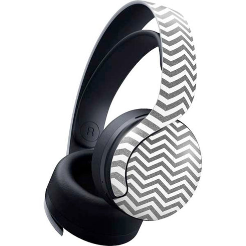 Silver Chevron PULSE 3D Wireless Headset for PS5 Skin