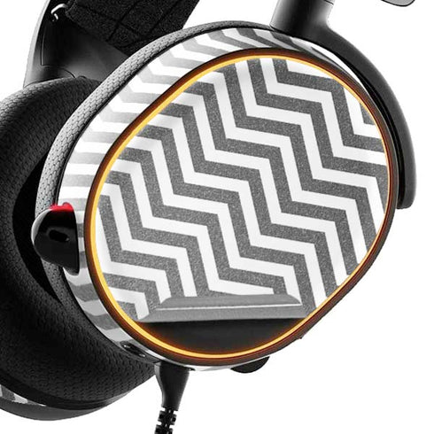 Silver Chevron SteelSeries Arctis 3 Skin