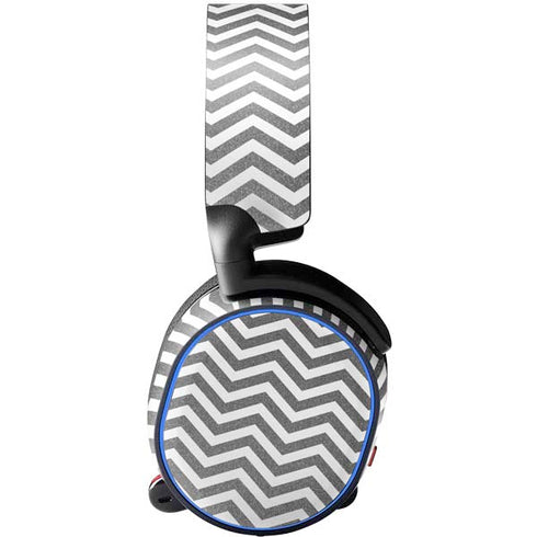Silver Chevron SteelSeries Arctis 5 Skin
