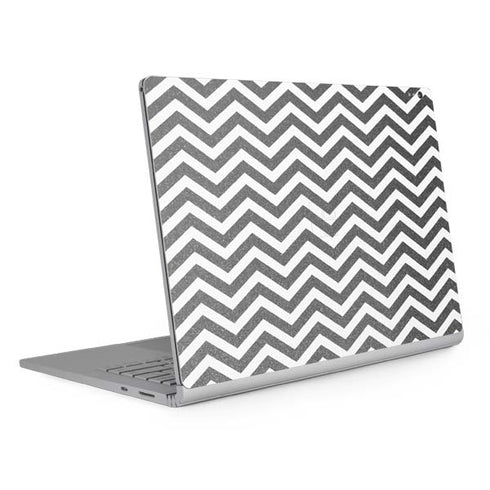 Silver Chevron Surface Book 2 13.5in Skin