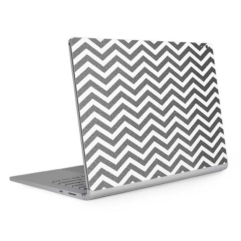 Silver Chevron Surface Book 2 15in Skin