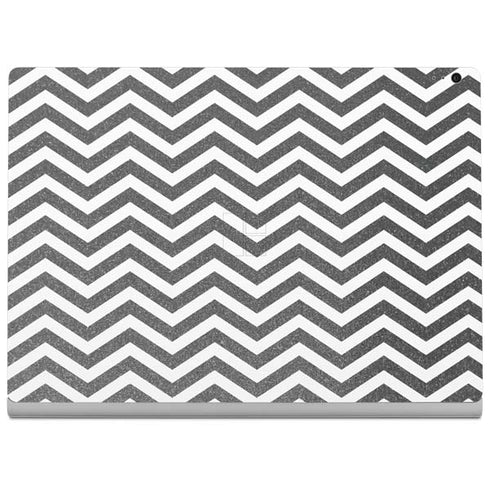 Silver Chevron Surface Book 2 15in Skin