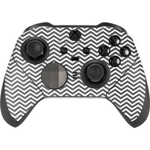 Silver Chevron Xbox Elite Wireless Controller Series 2 Skin