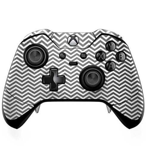 Silver Chevron Xbox One Elite Controller Skin