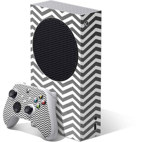 Silver Chevron Xbox Series S Skins