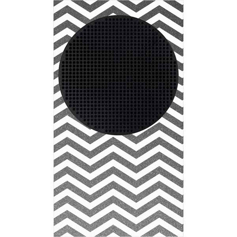 Silver Chevron Xbox Series S Console Skin