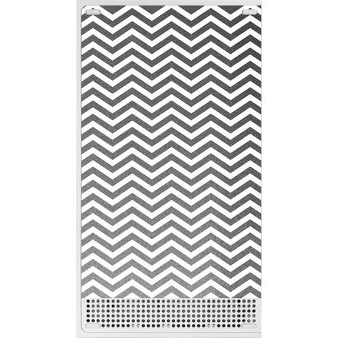 Silver Chevron Xbox Series S Console Skin