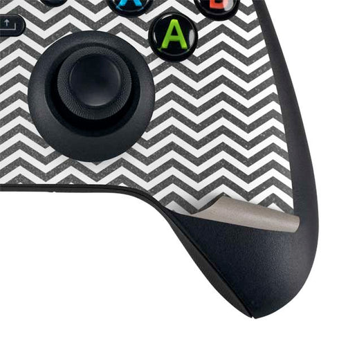 Silver Chevron Xbox Series X Controller Skin