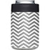 Silver Chevron Yeti Colster Can Insulator Skin