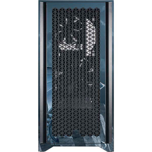 Vincent Hie Silver Dragon Corsair 4000D Tempered Glass Mid-Tower ATX Case Skin