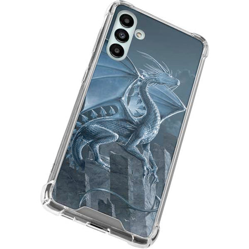 Vincent Hie Silver Dragon Galaxy A13 5G Clear Case