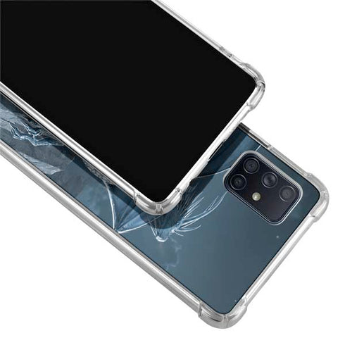 Vincent Hie Silver Dragon Galaxy A51 5G Clear Case