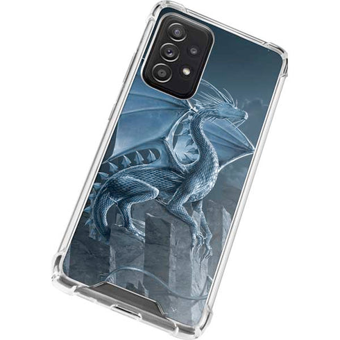 Vincent Hie Silver Dragon Galaxy A52 5G Clear Case