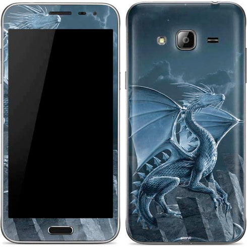 Vincent Hie Silver Dragon Galaxy J3 Skin