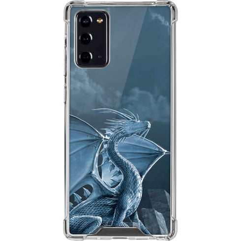 Vincent Hie Silver Dragon Galaxy Note20 5G Clear Case