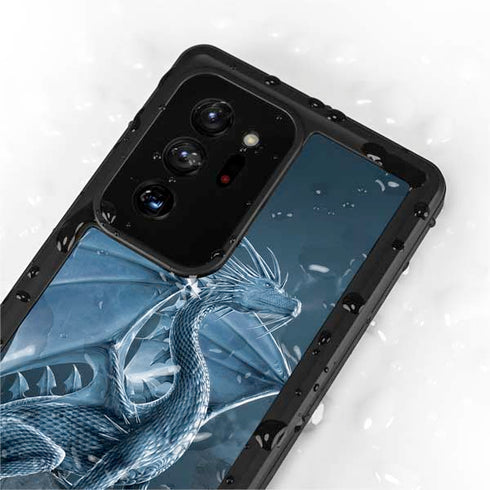 Vincent Hie Silver Dragon Galaxy Note20 Ultra 5G Waterproof Case