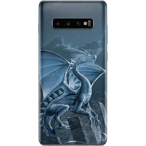 Vincent Hie Silver Dragon Galaxy S10 Plus Skin