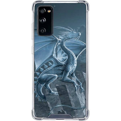 Vincent Hie Silver Dragon Galaxy S20 FE Clear Case