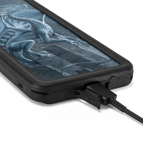 Vincent Hie Silver Dragon Galaxy S20 Plus Waterproof Case