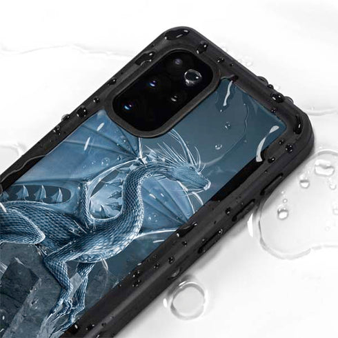 Vincent Hie Silver Dragon Galaxy S20 Plus Waterproof Case