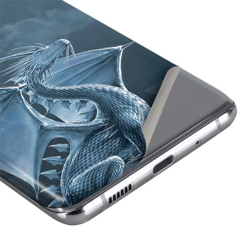 Vincent Hie Silver Dragon Galaxy S20 Ultra 5G Skin
