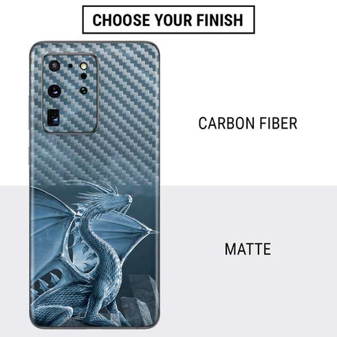 Vincent Hie Silver Dragon Galaxy S20 Ultra 5G Skin