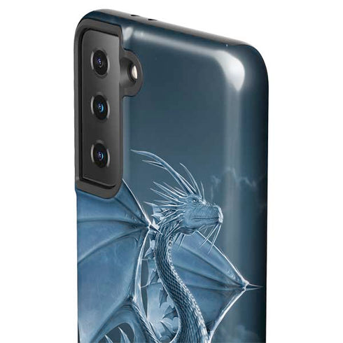 Vincent Hie Silver Dragon Galaxy S21 FE Pro Case