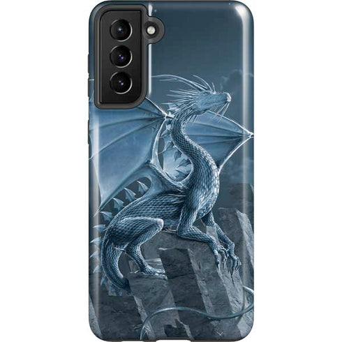 Vincent Hie Silver Dragon Galaxy S21 Plus 5G Pro Case