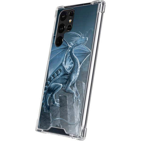 Vincent Hie Silver Dragon Galaxy S22 Ultra Clear Case