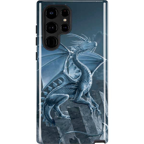 Vincent Hie Silver Dragon Galaxy S22 Ultra Pro Case