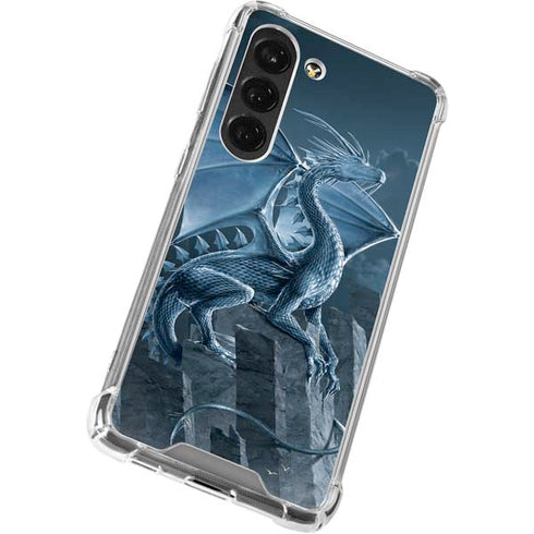 Vincent Hie Silver Dragon Galaxy S23 Clear Case