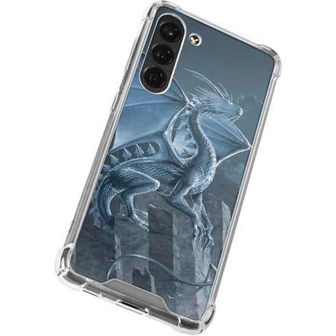 Vincent Hie Silver Dragon Galaxy S23 Plus Clear Case